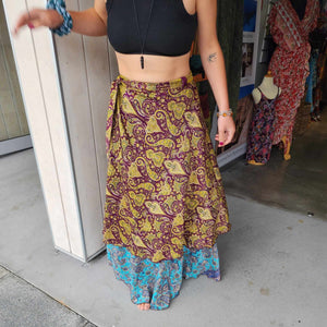 
                  
                    Load image into Gallery viewer, Sari Wrap Skirts
                  
                