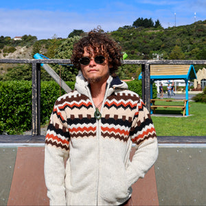 
                  
                    Load image into Gallery viewer, Autumn Aztec Wool Jacket
                  
                