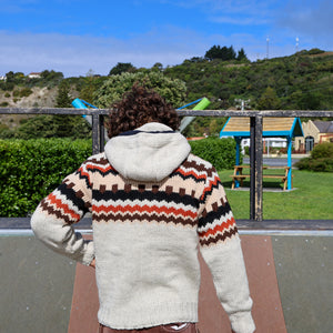 
                  
                    Load image into Gallery viewer, Autumn Aztec Wool Jacket
                  
                
