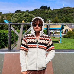 
                  
                    Load image into Gallery viewer, Autumn Aztec Wool Jacket
                  
                