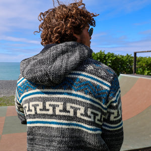 
                  
                    Load image into Gallery viewer, Blue Grey Wool Jersey
                  
                