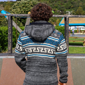 
                  
                    Load image into Gallery viewer, Blue Grey Wool Jersey
                  
                