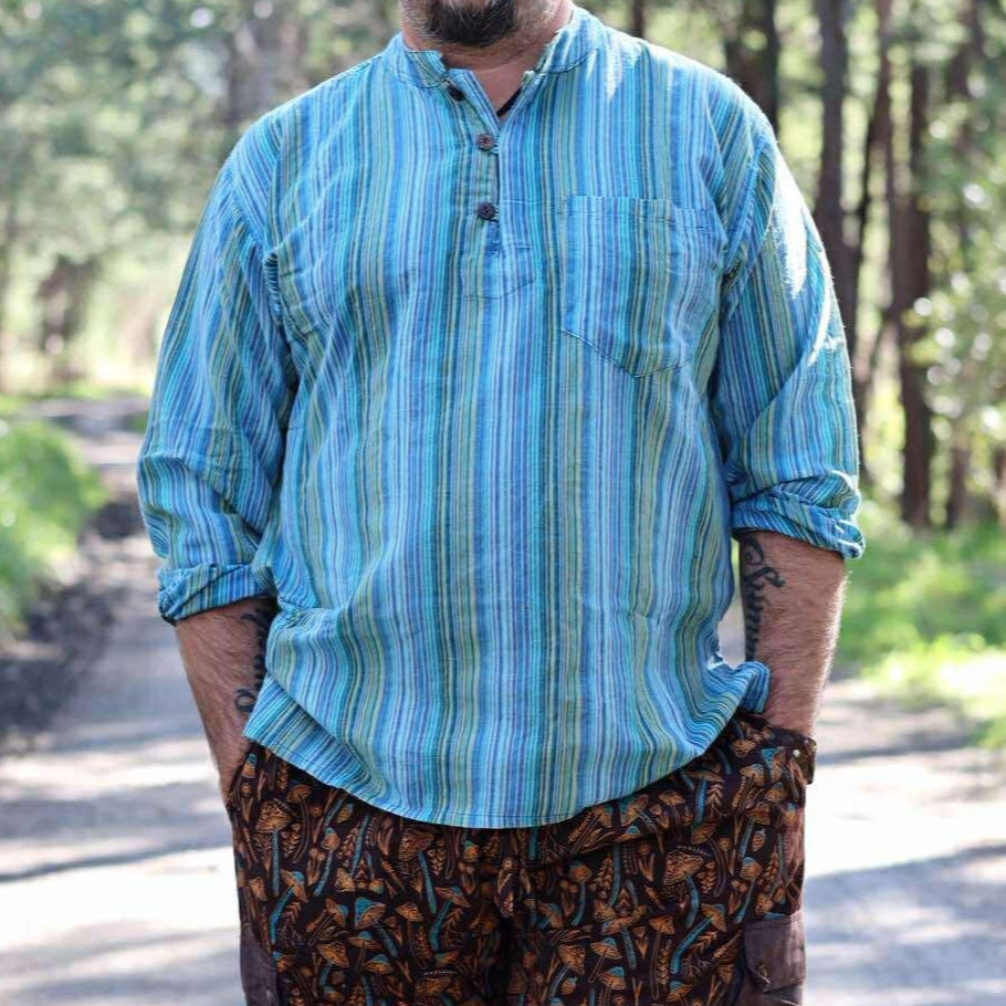 
                  
                    Load image into Gallery viewer, Kurta Mens Shirt
                  
                