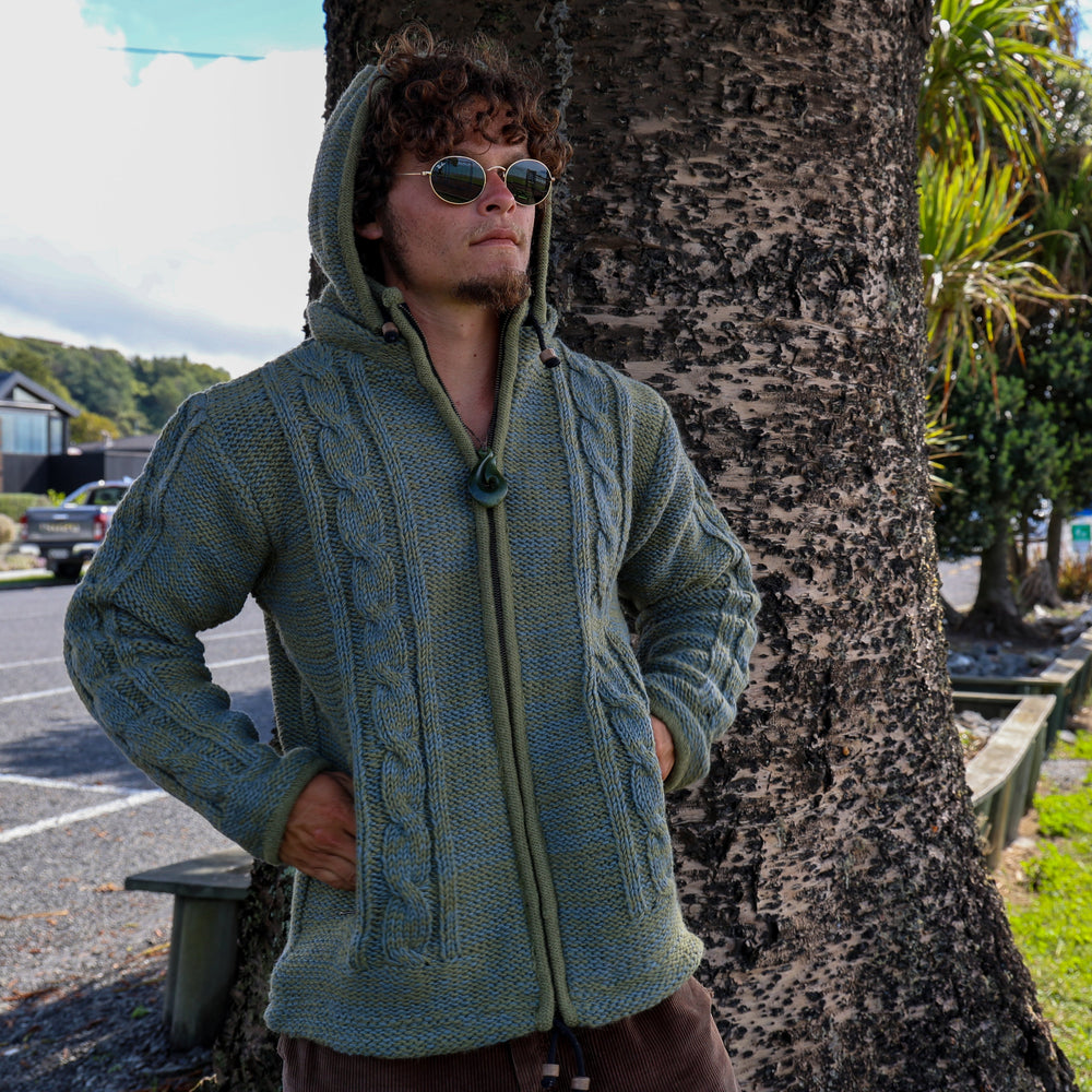 
                  
                    Load image into Gallery viewer, Wool Jacket Emerald
                  
                