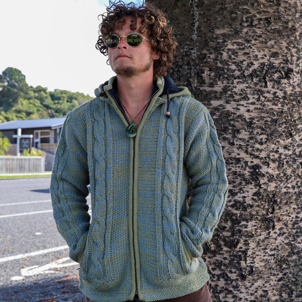 
                  
                    Load image into Gallery viewer, Wool Jacket Emerald
                  
                