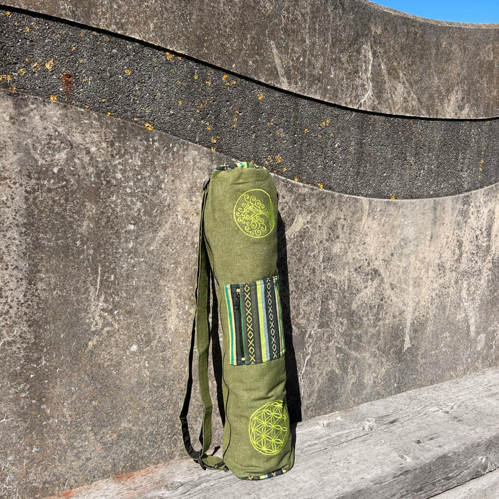 
                  
                    Load image into Gallery viewer, Flower of Life Yoga Bag
                  
                