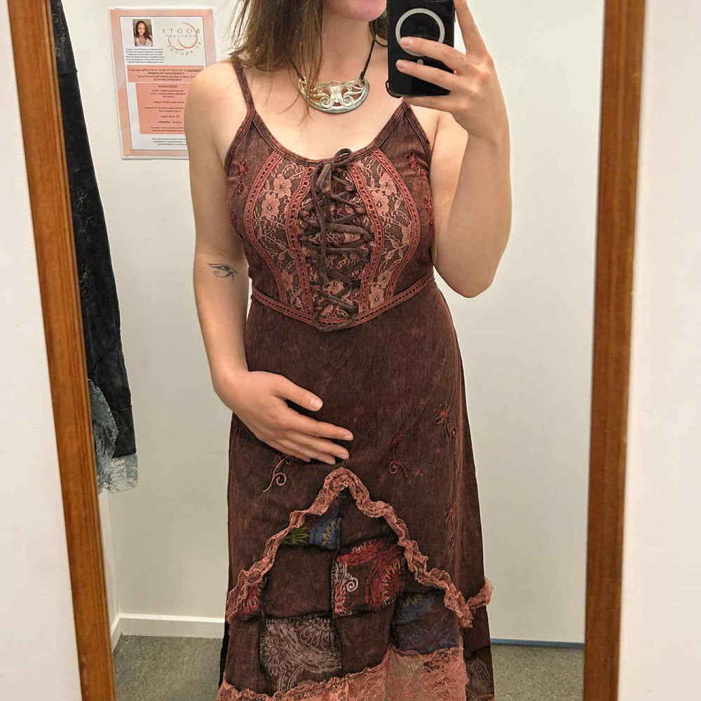 
                  
                    Load image into Gallery viewer, Patchwork Fairy Dress
                  
                