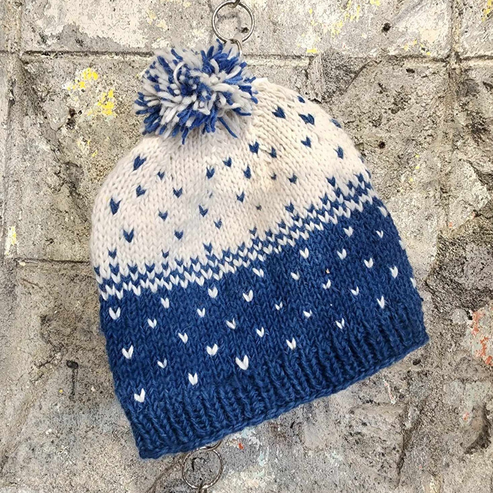 
                  
                    Load image into Gallery viewer, Snowflake Wool Hat
                  
                