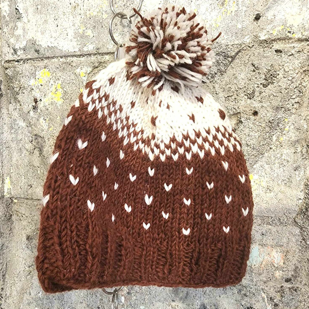 
                  
                    Load image into Gallery viewer, Snowflake Wool Hat
                  
                