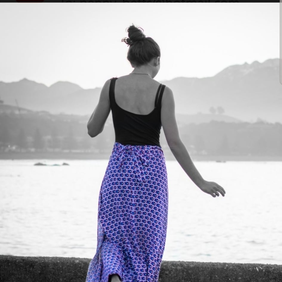 Long Wrap Skirt