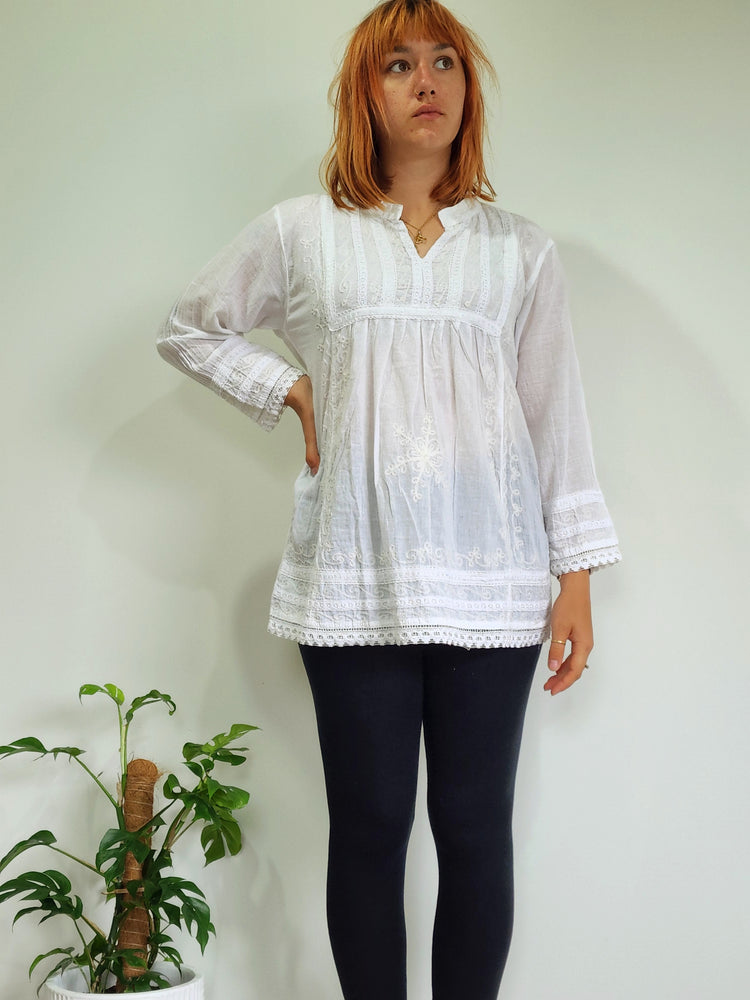 
                  
                    Load image into Gallery viewer, Maldives Baby Doll Top
                  
                