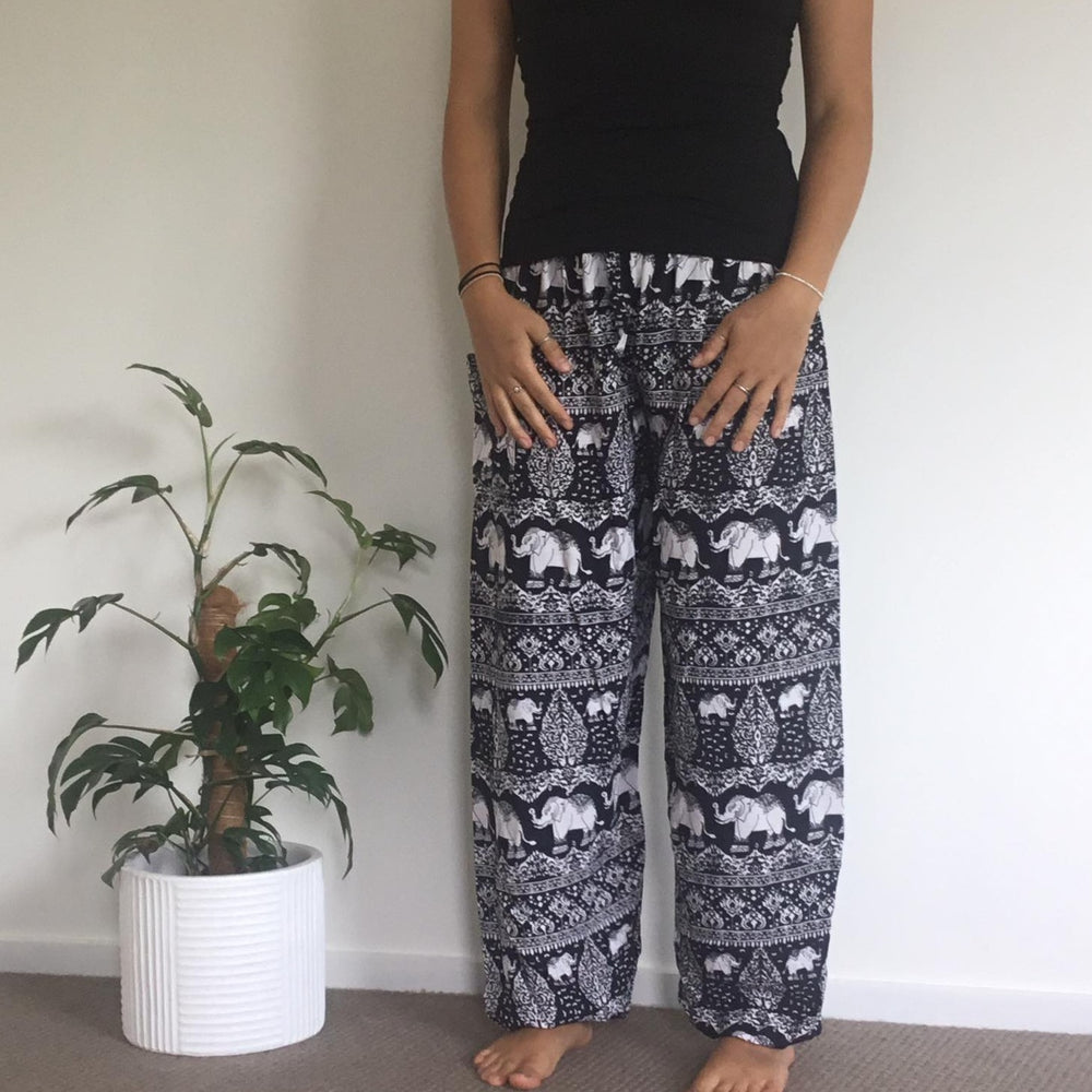 
                  
                    Load image into Gallery viewer, Comfy Elephant Pants
                  
                