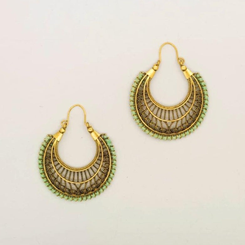 
                  
                    Load image into Gallery viewer, Aztec Earrings
                  
                