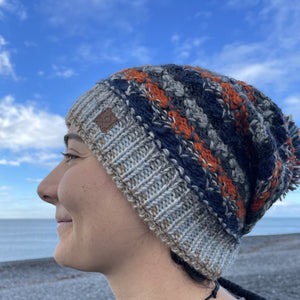
                  
                    Load image into Gallery viewer, Beanie Slouch Wool
                  
                