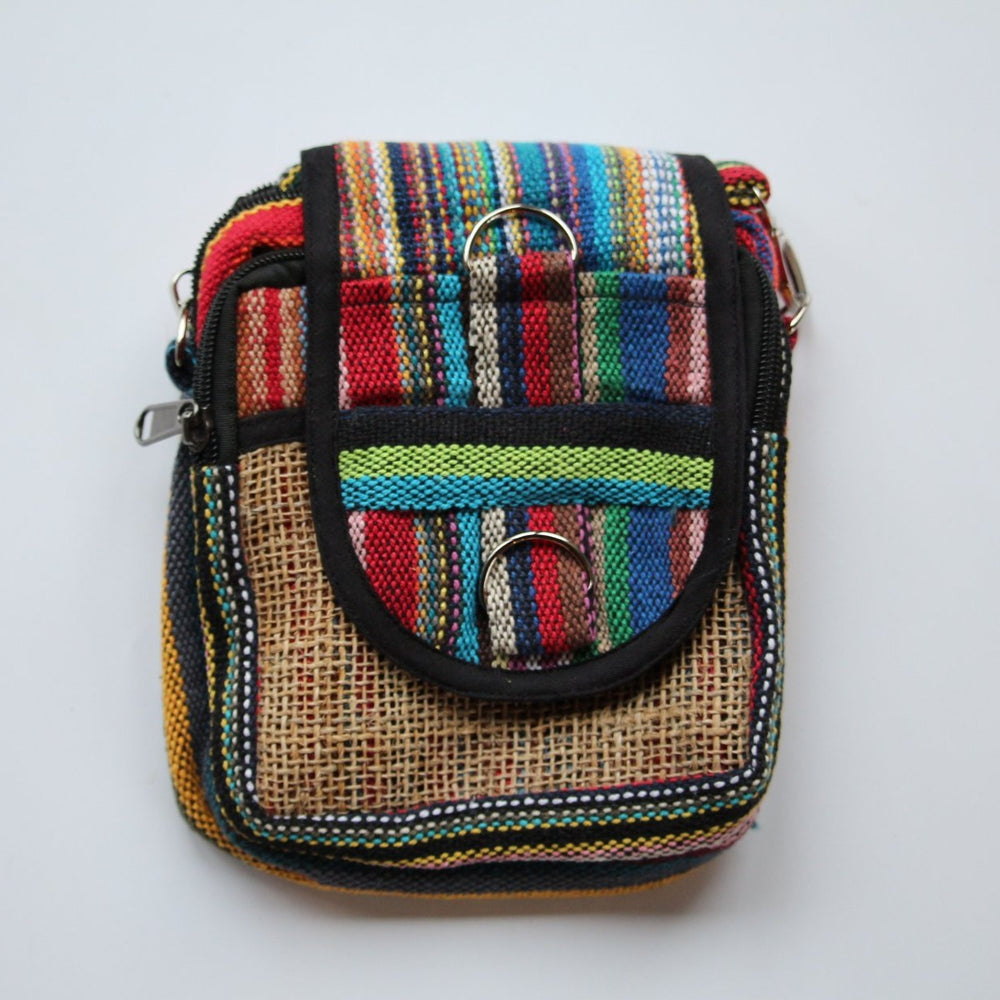 Hemp shoulder deals bag