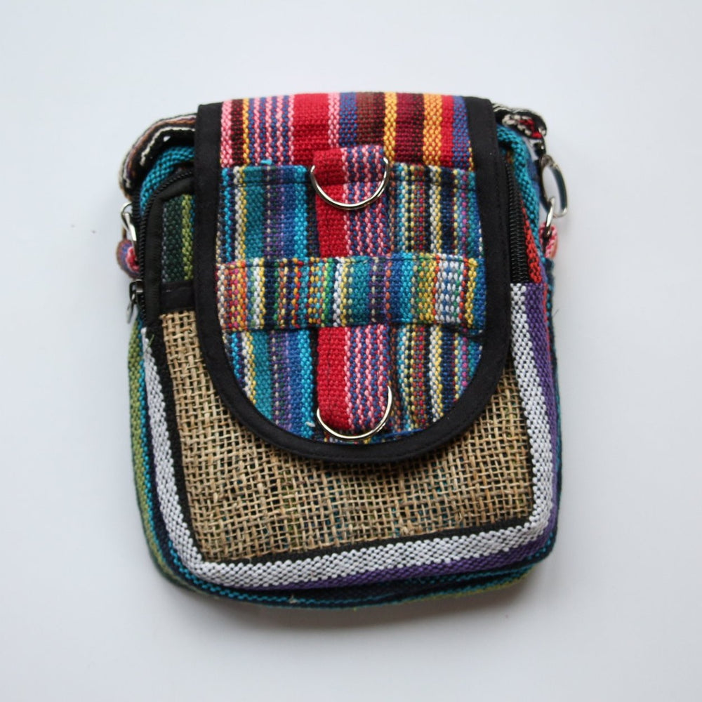 
                  
                    Load image into Gallery viewer, Cotton Hemp Shoulder Bag
                  
                