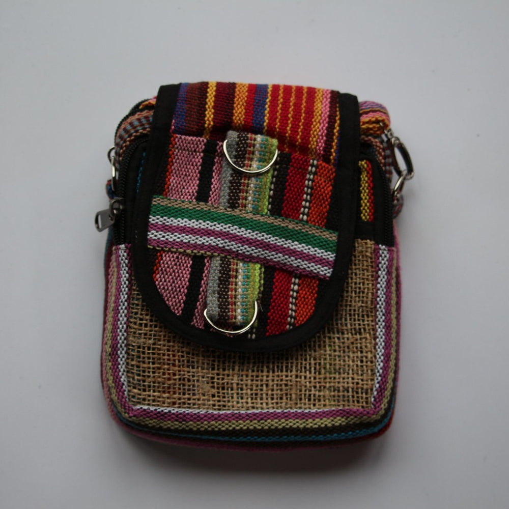 
                  
                    Load image into Gallery viewer, Cotton Hemp Shoulder Bag
                  
                