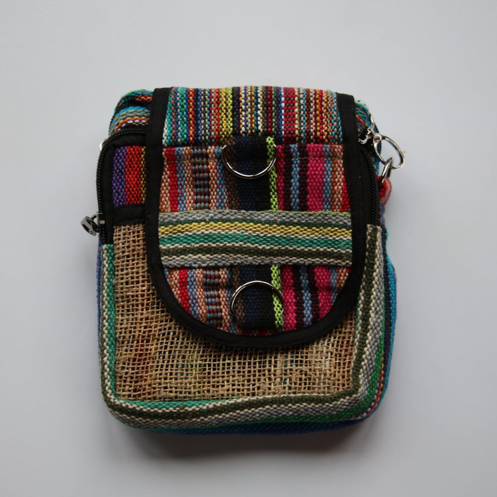 
                  
                    Load image into Gallery viewer, Cotton Hemp Shoulder Bag
                  
                