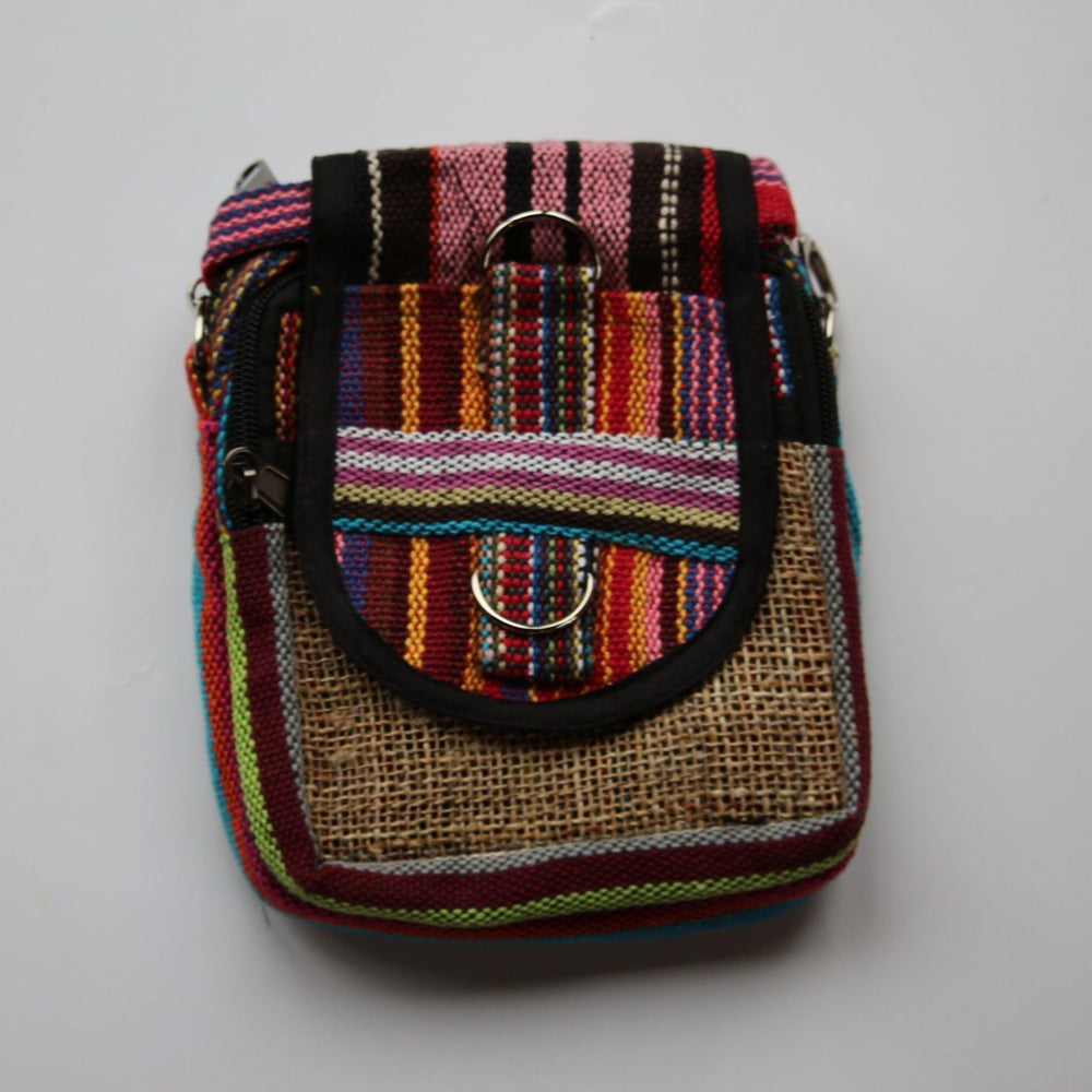 
                  
                    Load image into Gallery viewer, Cotton Hemp Shoulder Bag
                  
                