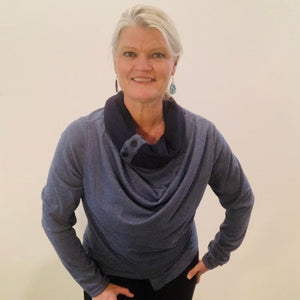 
                  
                    Load image into Gallery viewer, Cowl Neck Top
                  
                