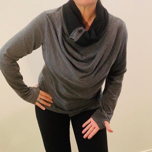 
                  
                    Load image into Gallery viewer, Cowl Neck Top
                  
                