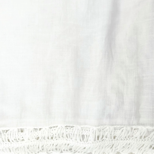 
                  
                    Load image into Gallery viewer, Boho-Plus-Size-Top-White
                  
                