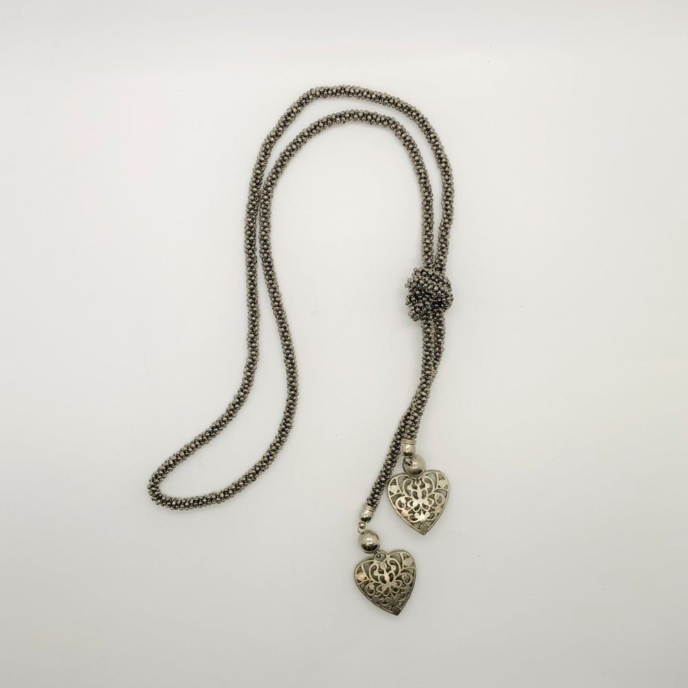 
                  
                    Load image into Gallery viewer, Double Heart Necklace
                  
                