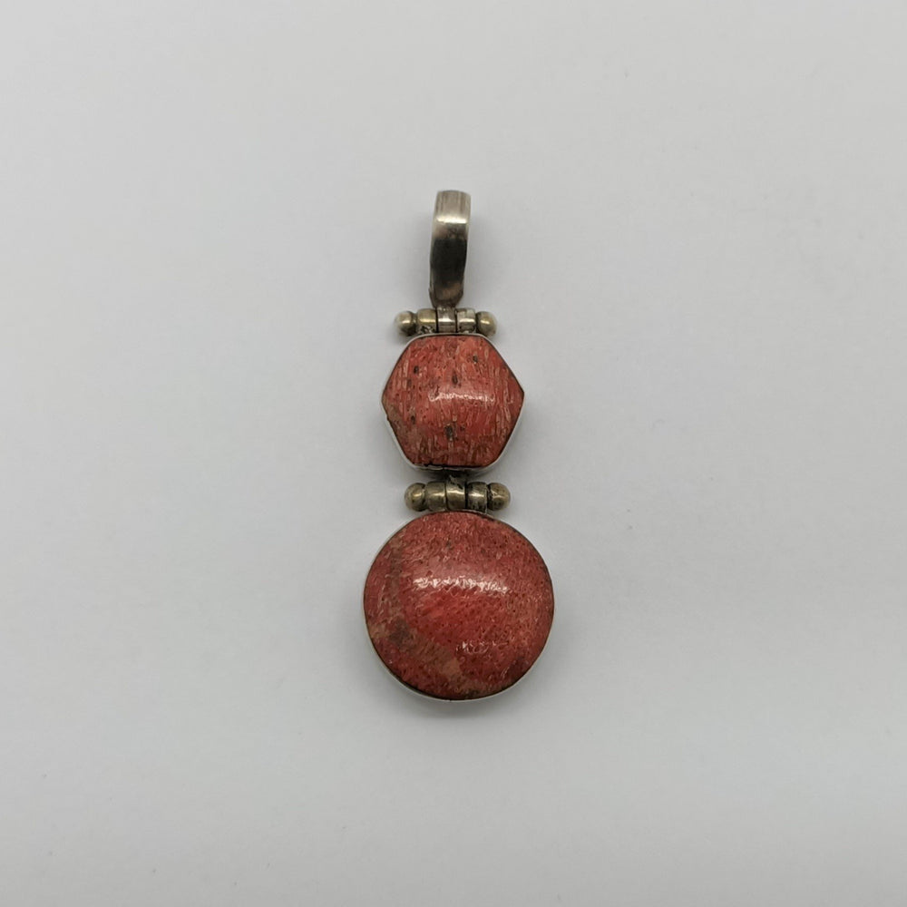 Elegant Coral Pendant