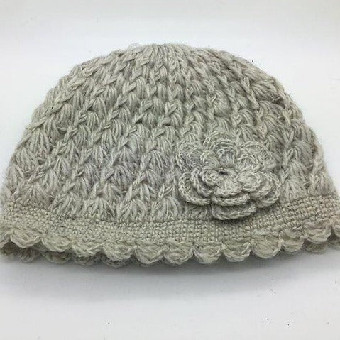
                  
                    Load image into Gallery viewer, Flower Wool Hat
                  
                