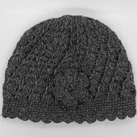 
                  
                    Load image into Gallery viewer, Flower Wool Hat
                  
                