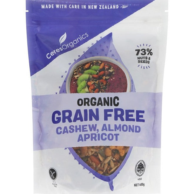Organic Grain Free  Cashew, Almond & Apricot
