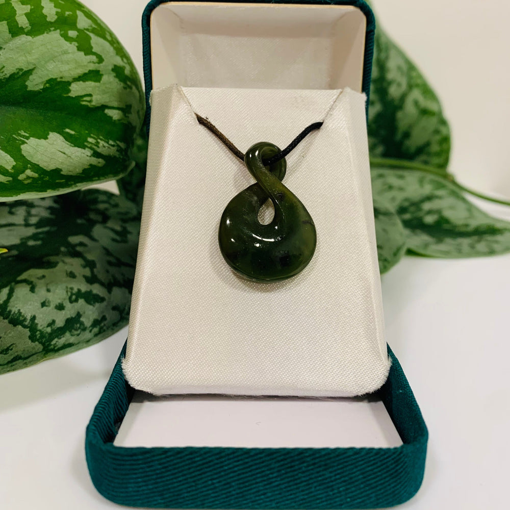 Greenstone Twist Pendant