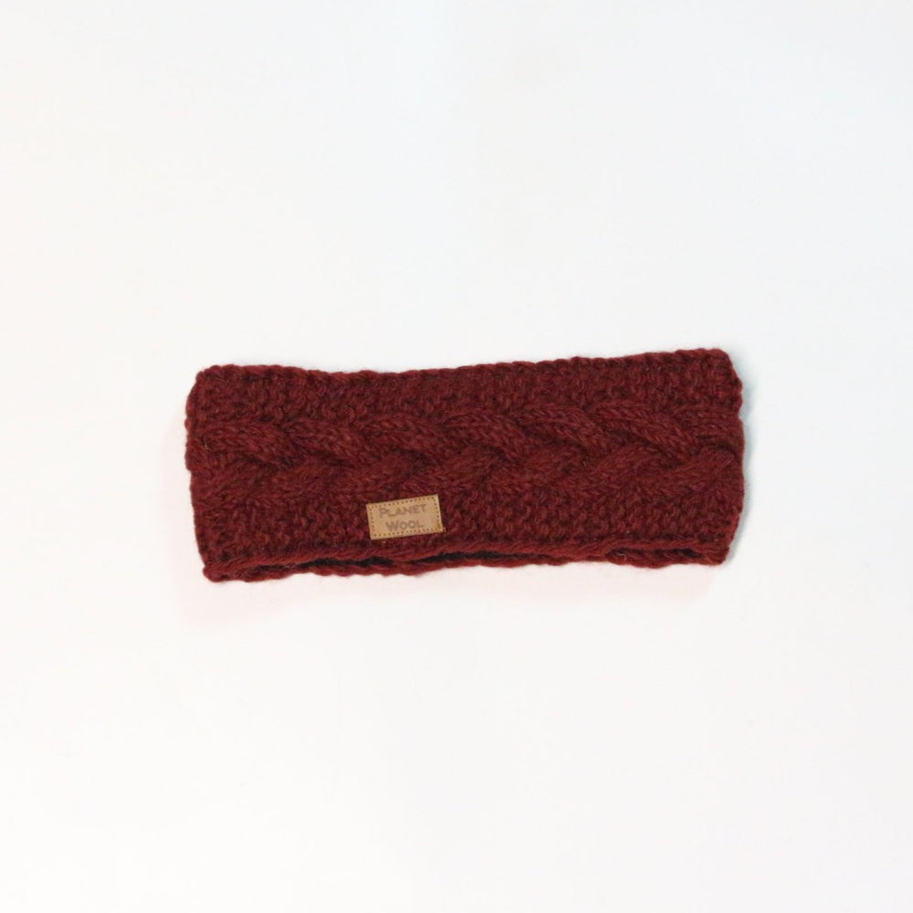 
                  
                    Load image into Gallery viewer, Cable Wool Headband
                  
                