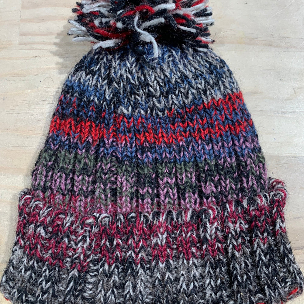 
                  
                    Load image into Gallery viewer, Snow Surf Pom Pom Beanie
                  
                