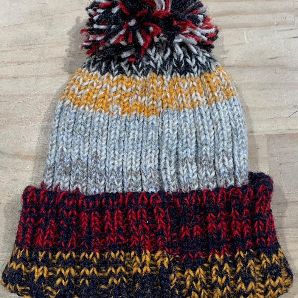 
                  
                    Load image into Gallery viewer, Snow Surf Pom Pom Beanie
                  
                