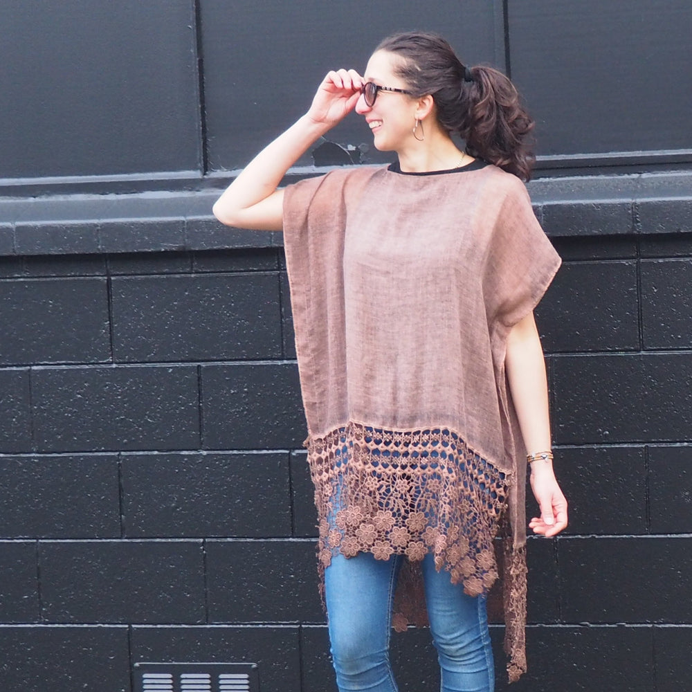 
                  
                    Load image into Gallery viewer, Rose Lace Top
                  
                