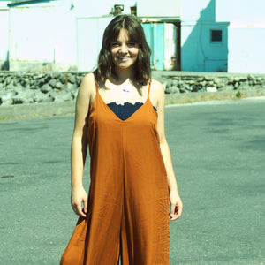 
                  
                    Load image into Gallery viewer, Macy-Jumpsuit-DF-Rust-2
                  
                