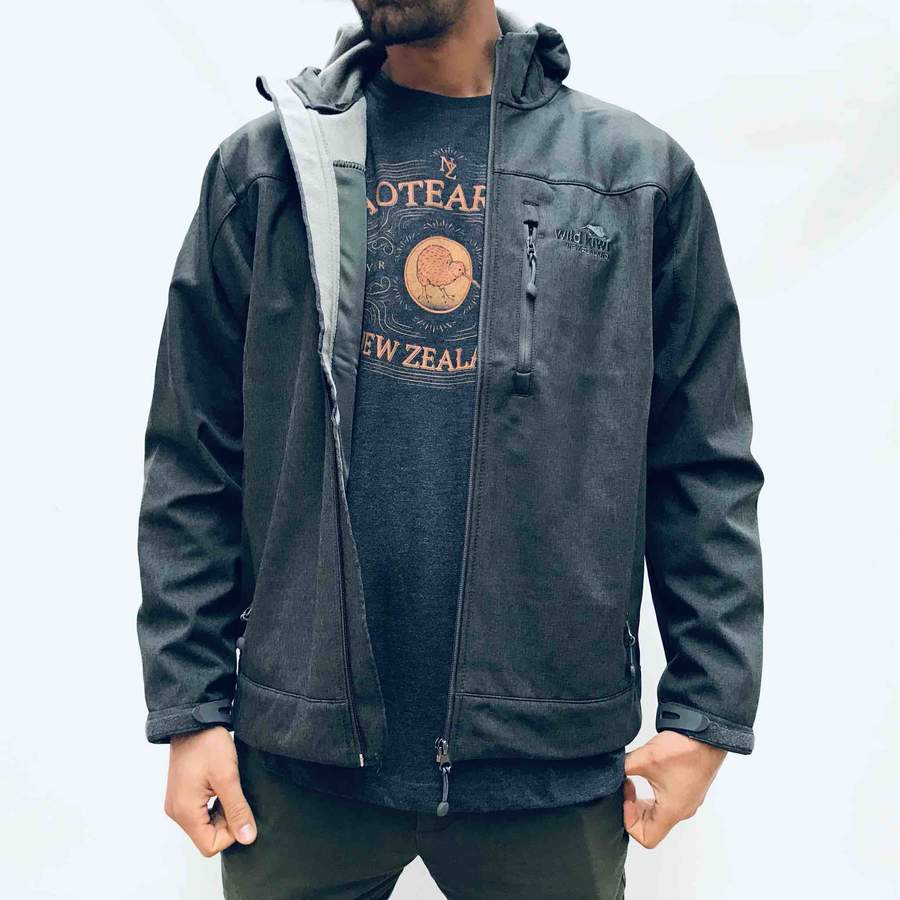 
                  
                    Load image into Gallery viewer, Mens Hooded soft Shell Jacket 211SS
                  
                