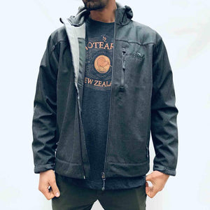 
                  
                    Load image into Gallery viewer, Mens Hooded soft Shell Jacket 211SS
                  
                
