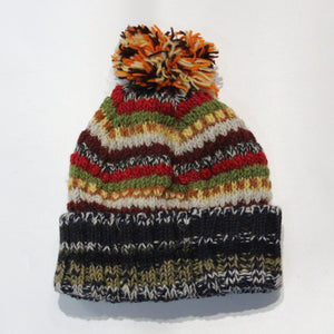 
                  
                    Load image into Gallery viewer, Moroccan Pom Pom Hat
                  
                