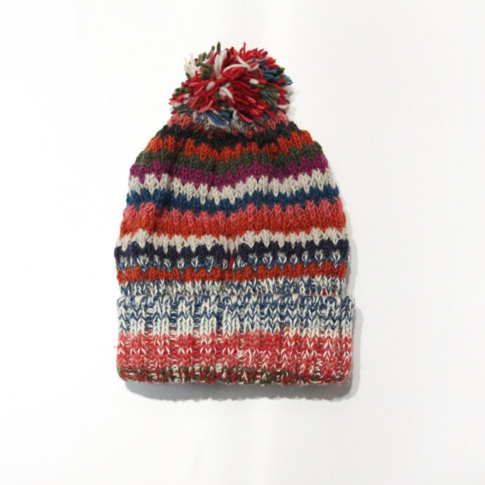 
                  
                    Load image into Gallery viewer, Moroccan Pom Pom Hat
                  
                