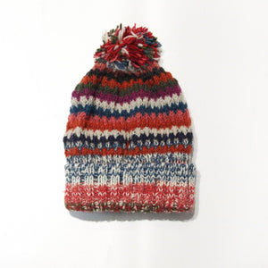 
                  
                    Load image into Gallery viewer, Moroccan Pom Pom Hat
                  
                