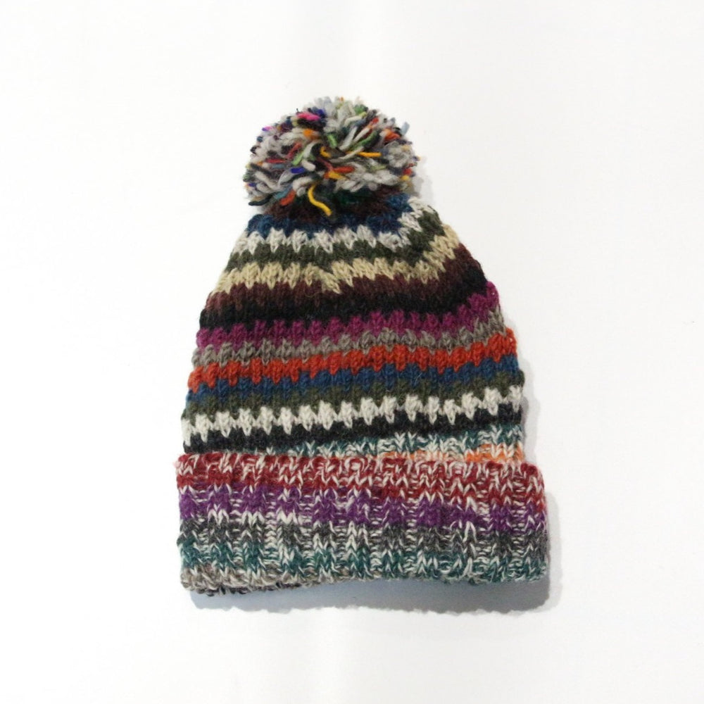 
                  
                    Load image into Gallery viewer, Moroccan Pom Pom Hat
                  
                