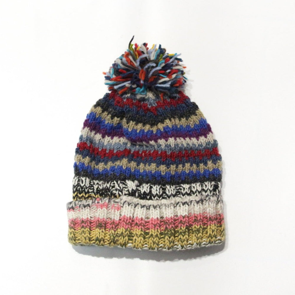 
                  
                    Load image into Gallery viewer, Moroccan Pom Pom Hat
                  
                