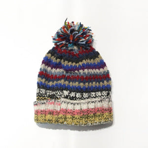 
                  
                    Load image into Gallery viewer, Moroccan Pom Pom Hat
                  
                