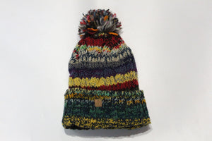 
                  
                    Load image into Gallery viewer, Multicolor Cable Hat
                  
                