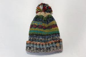 
                  
                    Load image into Gallery viewer, Multicolor Cable Hat
                  
                