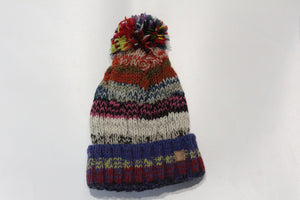 
                  
                    Load image into Gallery viewer, Multicolor Cable Hat
                  
                