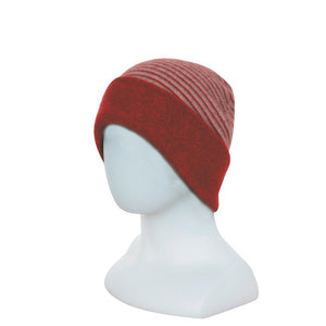 
                  
                    Load image into Gallery viewer, Possum Merino Double Layer Beanie-Reversible
                  
                