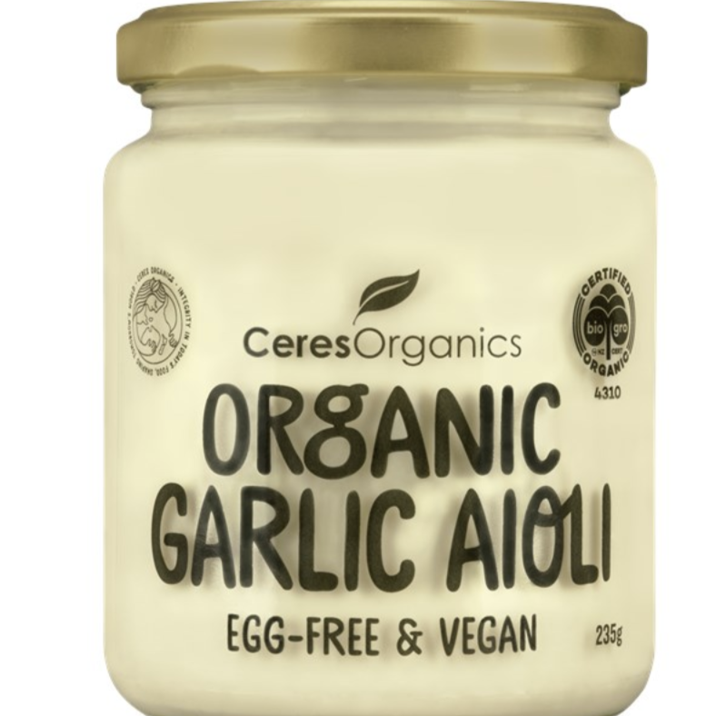 Organic Vegan Garlic Aioli- 235g